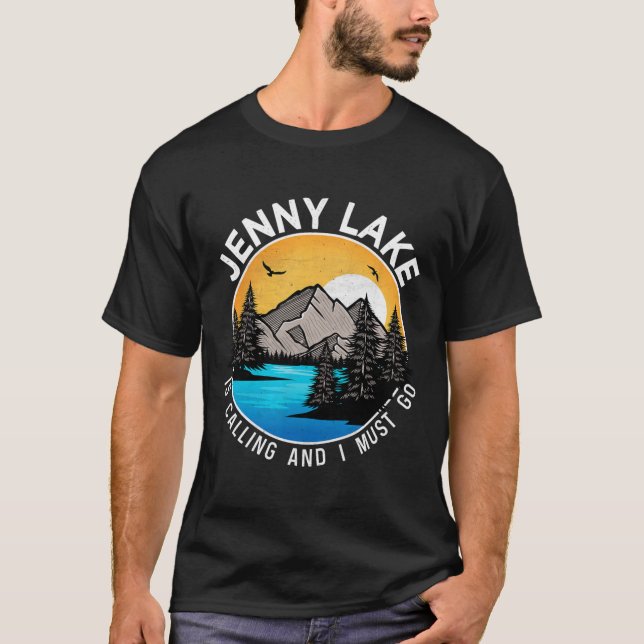 Camping of Fishing Boating - Lakeview Jenny Sjö T Shirt (Framsida)