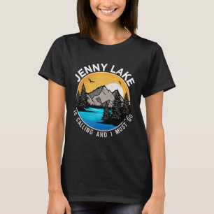 Camping of Fishing Boating - Lakeview Jenny Sjö T Shirt