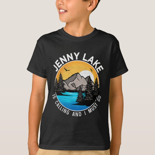 Camping of Fishing Boating - Lakeview Jenny Sjö T Shirt (Framsida)