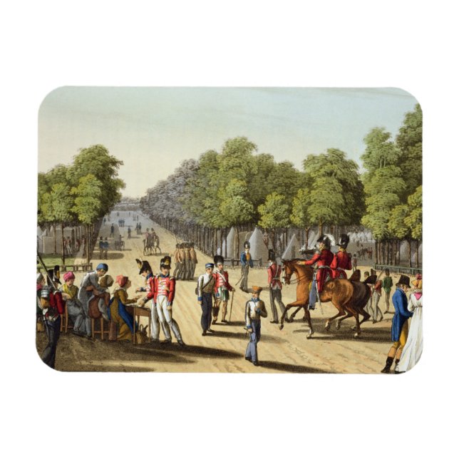 Camping of the British Army in the Bois de Boul Magnet (Horisontell)