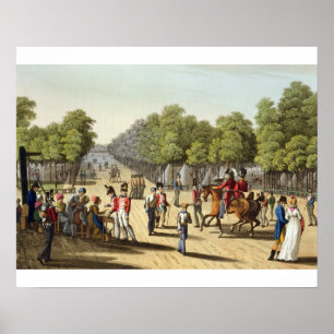 Camping of the British Army in the Bois de Boul Poster