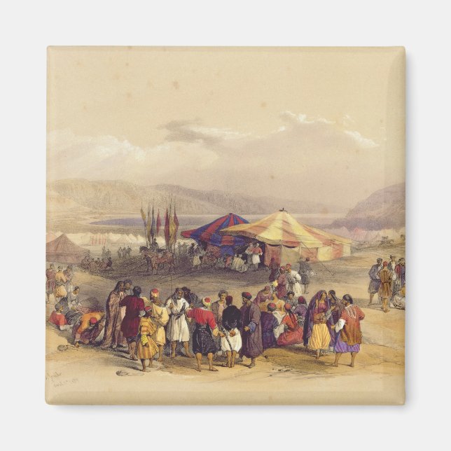 Camping of the Pilgrims at Jericho’ Volume II Magnet (Framsidan)