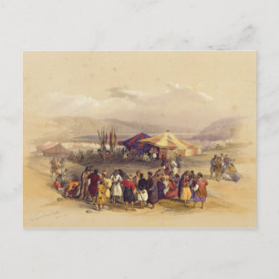 Camping of the Pilgrims at Jericho’ Volume II Vykort