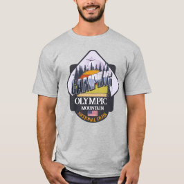 Camping Olympic National Park-familjen resa T-Shir T Shirt
