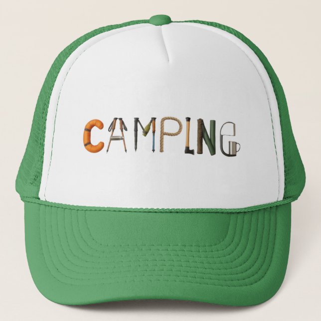 Camping Ord Hat Keps (Framsida)