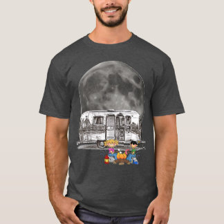 Camping out in an Airstream under the Moonlight T Shirt