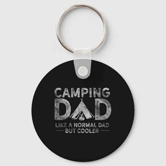 Camping Pappa Fars dag  Nyckelring (Framsida)