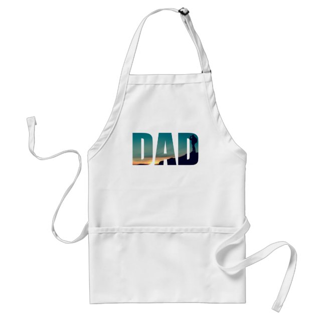 camping pappa förkläde (Framsidan)