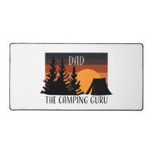 Camping Pappa Mouse Pad | Nature Älskare