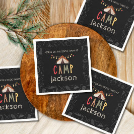 Camping Party Pappra Napkins Pappersservett