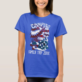 Camping Patriotic Family Resa Year T-Shirt