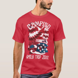 Camping Patriotic Family Resa Year T-Shirt