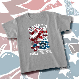 Camping Patriotic Family Resa Year T-Shirt