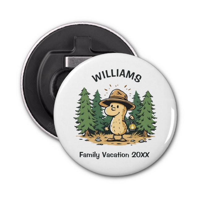 Camping Peanut Flasköppnare (Framsidan)