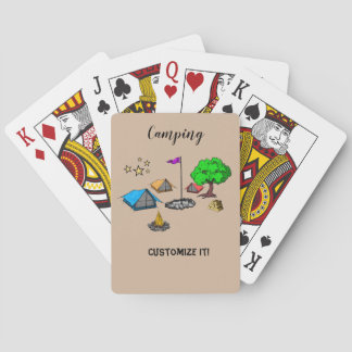Camping Playing Cards Casinokort