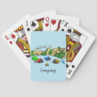 Camping Playing Cards Casinokort