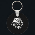 Camping Poppy Camper Family Matching Camp Trip  Nyckelring<br><div class="desc">Camping Poppy Camper Family Matching Camp Trip</div>