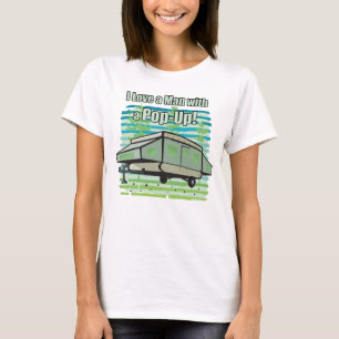 Camping PopUp Camping Puns T Shirt