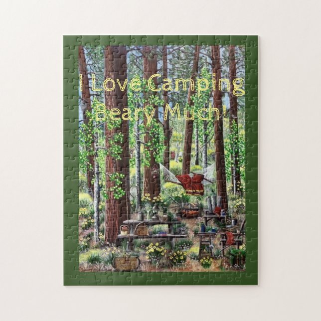 Camping Puzzle Pussel (Vertikal)