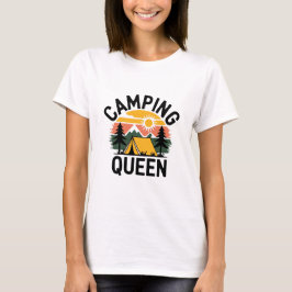 Camping Queen T Shirt