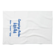 Camping Regler på ett köksdun