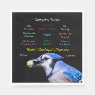 Camping Regler Pappersservett