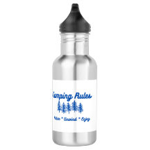 Camping Regler - slappna av, vind åt sidan, njut p