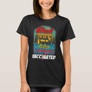 Camping Retro Travel Trailer utomhus Caravan Pluss T Shirt