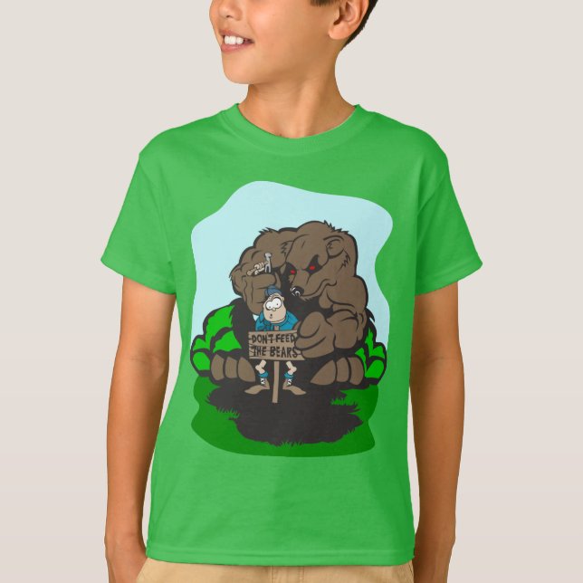 Camping Roligt T-shirt (Framsida)
