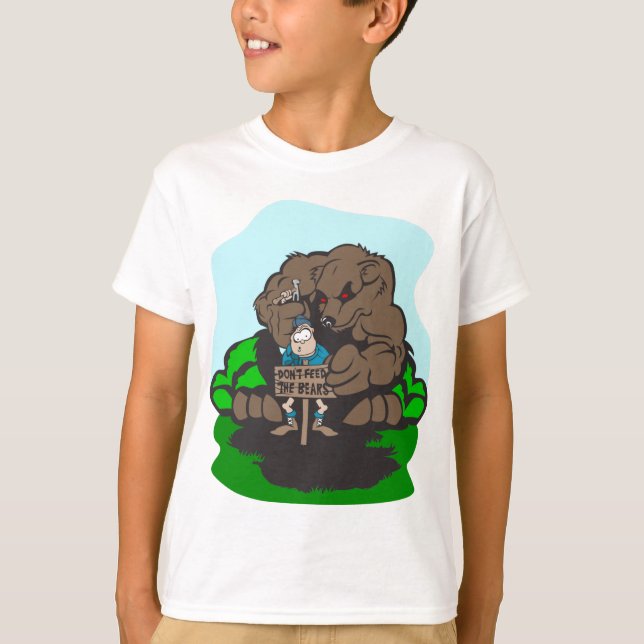 Camping Roligt Tee Shirt (Framsida)