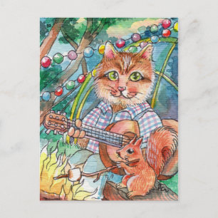 Camping Roligt Vykort