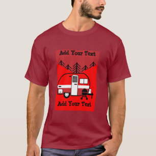 Camping RV:s drottning T Shirt