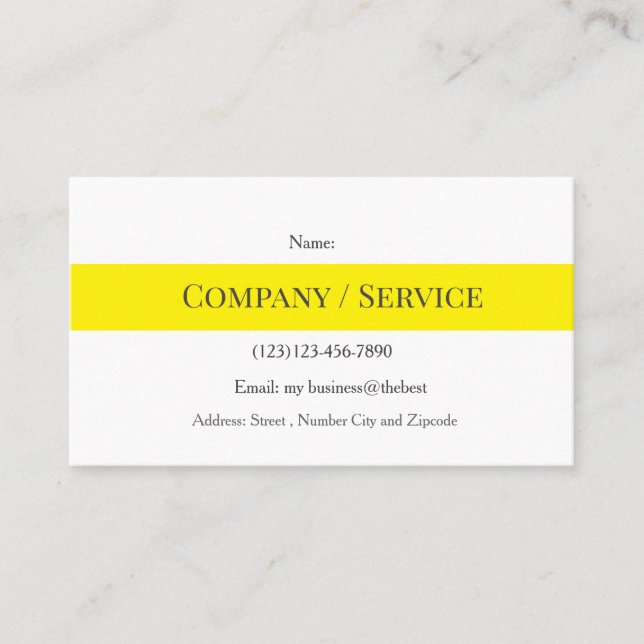camping services editable card visitkort (Framsida)