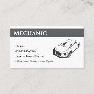 camping services editable card visitkort