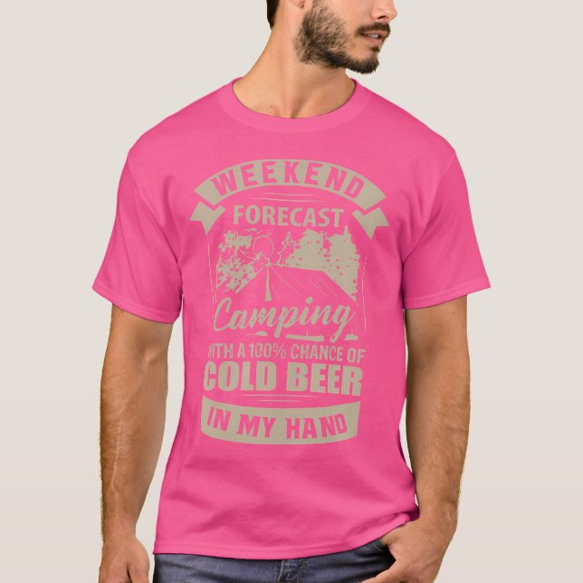Camping Shirts Kall Beer Alcohol Tees Manar Women  T Shirt (Framsida)