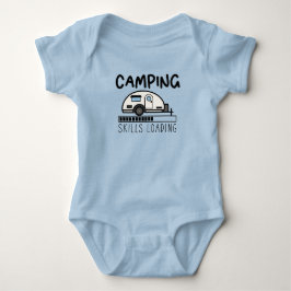 Camping Skills Loading Baby Camper | Söt Camping T Shirt