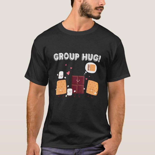 Camping Smörgåstårro Marshmallows Smörgåstårro Cam T Shirt (Framsida)