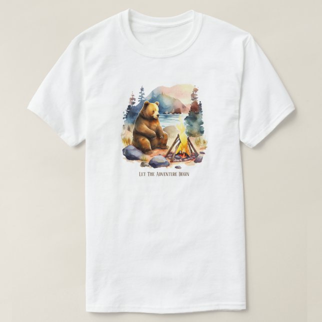 Camping T-Shirt (Design framsida)