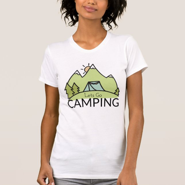 Camping T Shirt (Framsida)