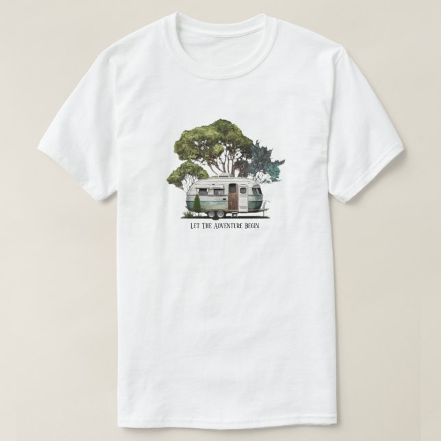 Camping T-Shirt (Design framsida)