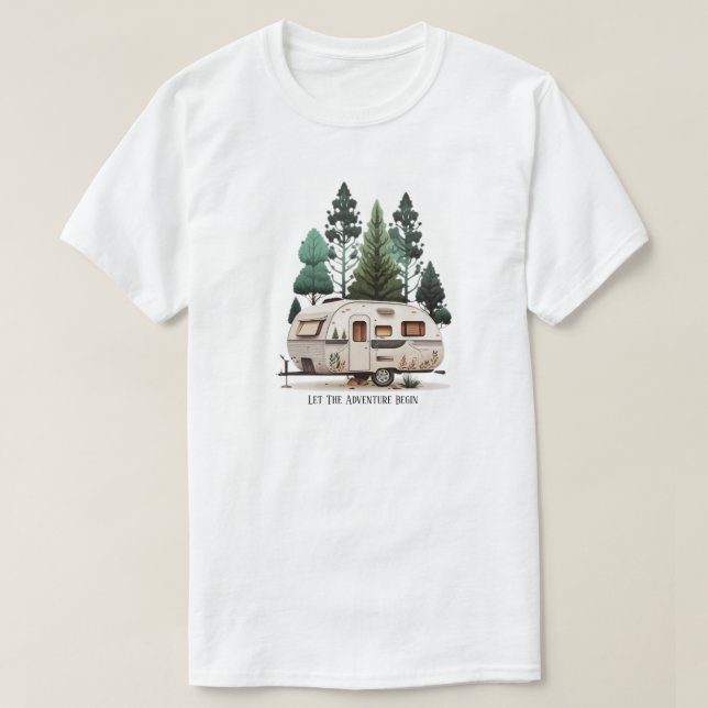 Camping T-Shirt (Design framsida)