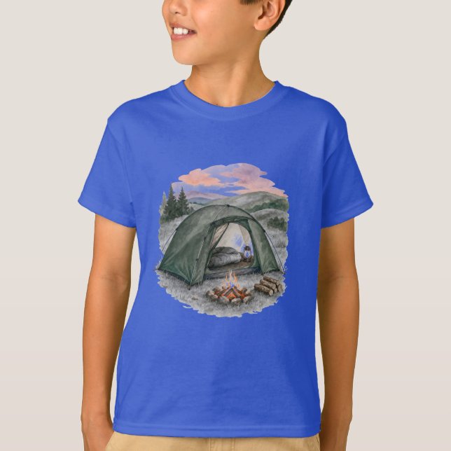 Camping T-shirt (Framsida)