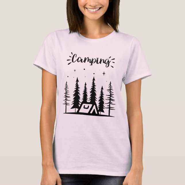 Camping T Shirt (Framsida)
