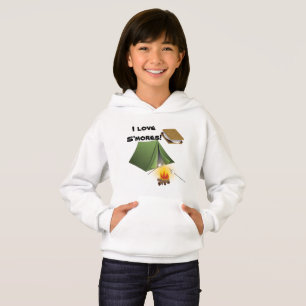Camping Tält, Campfire, S'mores T Shirt