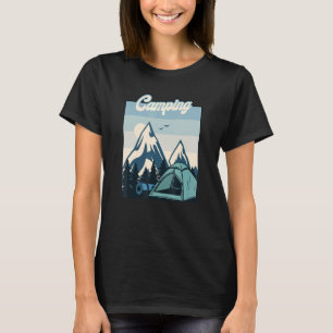 Camping Tält Glamping Camping Camping T Shirt