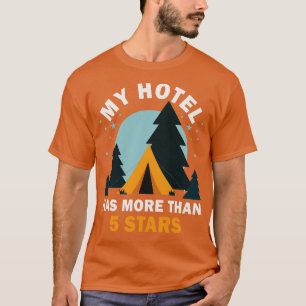 Camping Tält Nature Scouts T Shirt