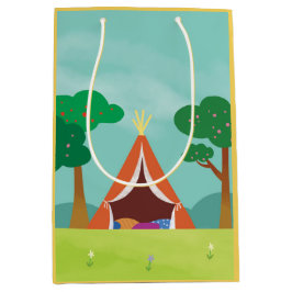 Camping Thame Birthday Goodie / Gift Bags