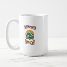 Camping themed tea pot kaffemugg