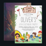 Camping ThLED Kids, sommarläger | FÖDELSEDAGSFEST Inbjudningar<br><div class="desc">Ut ur campingstället och släng din unge en fantastisk födelsedagsfest! Välkomna gästerna till speciella firande med denna roligt och färglösa inbjudan. Underbar för en födelsedagsfest eller babydusch med lägertema. Tur könsneutralt party-tema för en pojke eller flicka. Perfekt för den där campingen, den där lilla sömnaren! Vare sig du skapar en...</div>