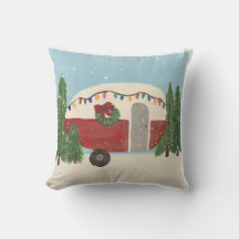 Camping Trailer vid jul